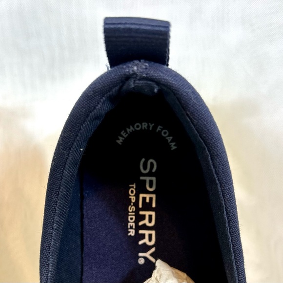 New Women’s Navy Blue Sperry Top Sider Shoes / Sz 7.5 - Picture 4 of 11